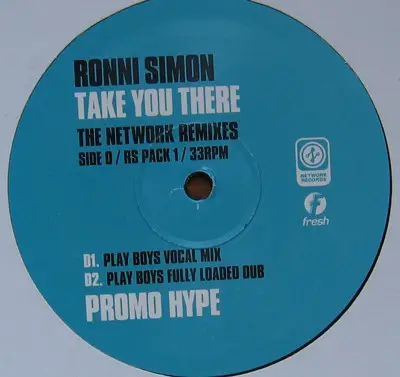 RONNI SIMON - Take You There (The Network Mixes) - 12 inch x 2