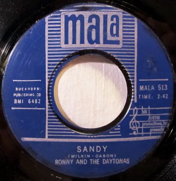 RONNY & THE DAYTONAS - Sandy - 7inch x 1