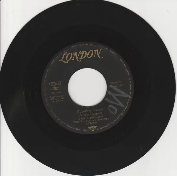 Roy Orbison Running Scared / Love Hurts