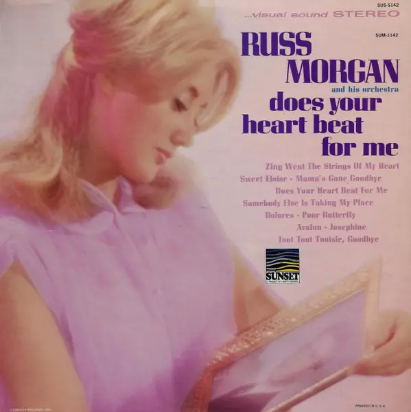 RUSS MORGAN AND HIS ORCHESTRA - Does Your Heart Beat For Me - LP