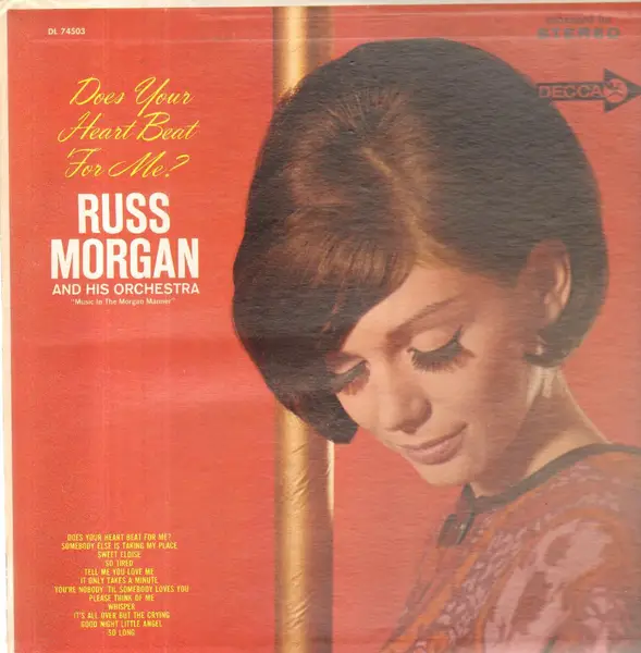 RUSS MORGAN - Does Your Heart Beat For Me? - LP