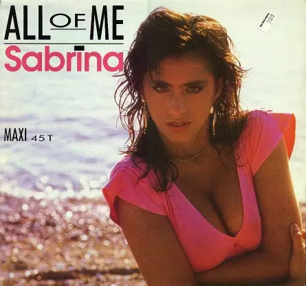 SABRINA - All Of Me - Disque Maxi x 1