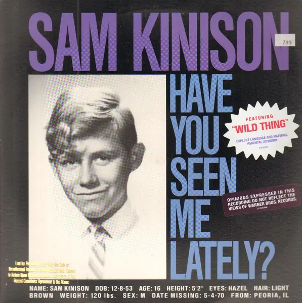 Sam Kinison Have you seen me lately
