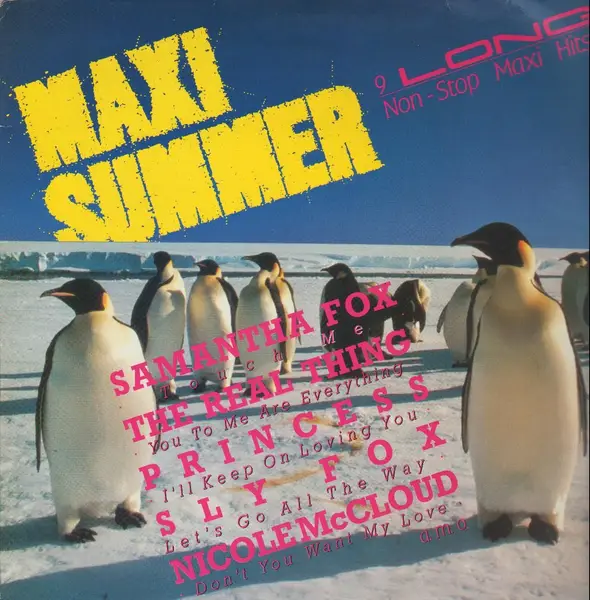SAMANTHA FOX, SLY FOX A-O. - Maxi Summer - LP