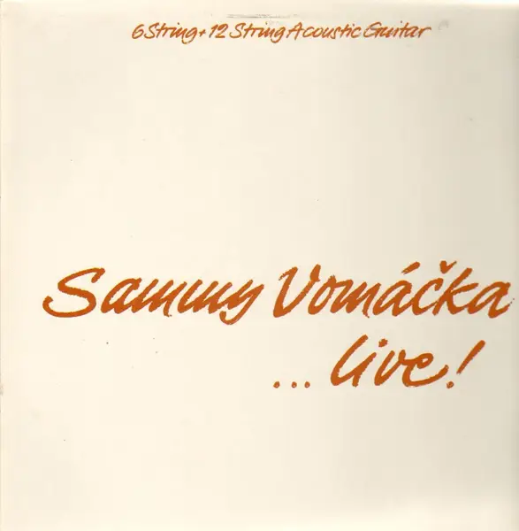 Sammy Vomacka ...Live!