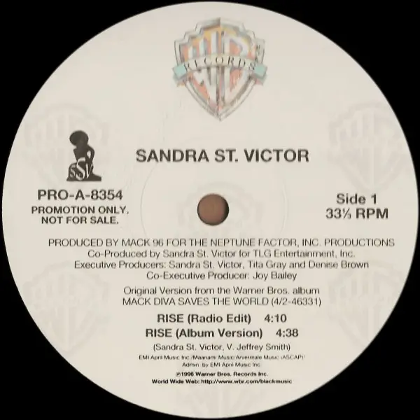 SANDRA ST. VICTOR - Rise - LP