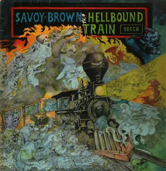 Savoy Brown Hellbound Train (1ST GERMAN PRESSING)