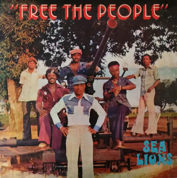 SEA LIONS (2) - Free The People - Disque 33T
