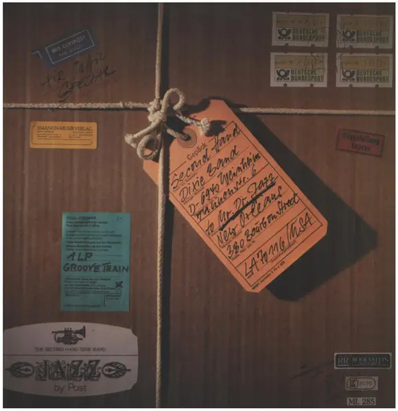 SECOND HAND DIXIE BAND - Groove Train (GERMAN HOT JAZZ PRIVATE) - LP