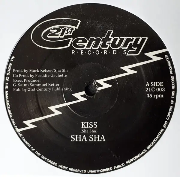 SHA SHA - Kiss / Try Me - Disque Maxi x 1
