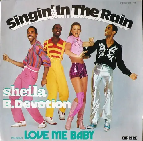 SHEILA B. DEVOTION - Singin' In The Rain - Disque 33T