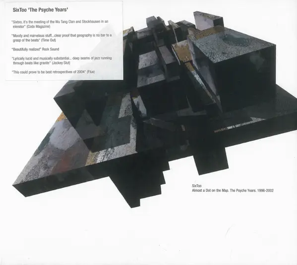 SIXTOO - Almost A Dot On The Map: The Psyche Years 1996-2002 (DIGIPAK) - Disque CD