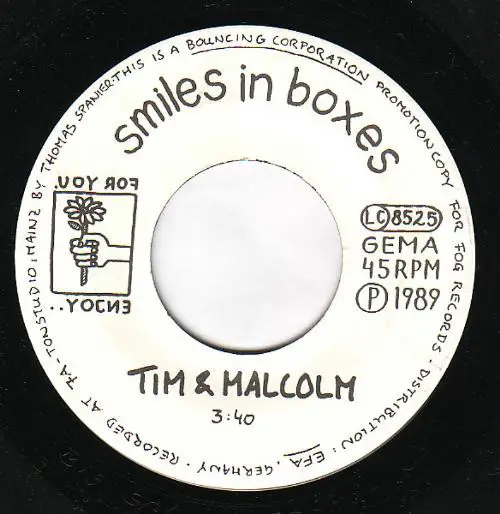 SMILES IN BOXES - For You. Enjoy.. - Disque 45T x 1