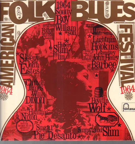SONNY BOY WILLIAMSON, HOWLIN' WOLF A.O. - American Folk Blues Festival 1964 - LP