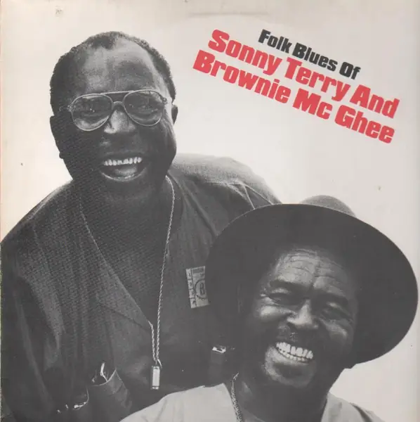 SONNY TERRY & BROWNIE MCGHEE - Folk Blues Of Sonny Terry & Brownie McGhee - Disque 33T