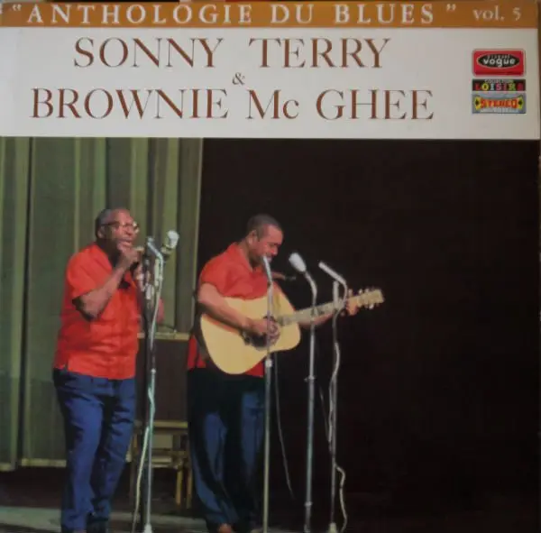 SONNY TERRY & BROWNIE MCGHEE - Anthologie Du Blues Vol. 5 - Disque 33T