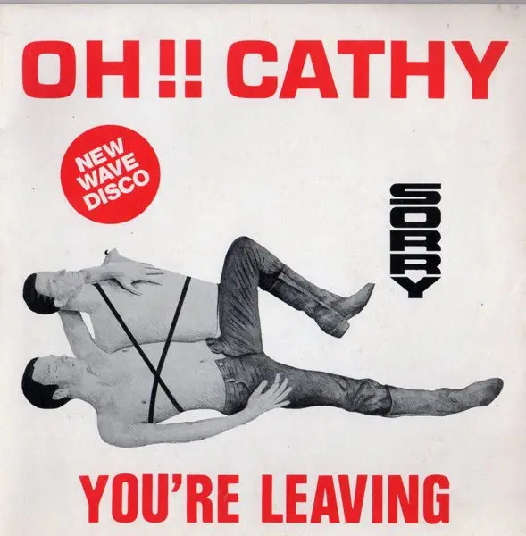 SORRY - Oh!! Cathy / You're Leaving - Disque 45T x 1