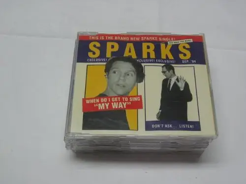 SPARKS - When Do I Get To Sing 'My Way' - Disque CD single