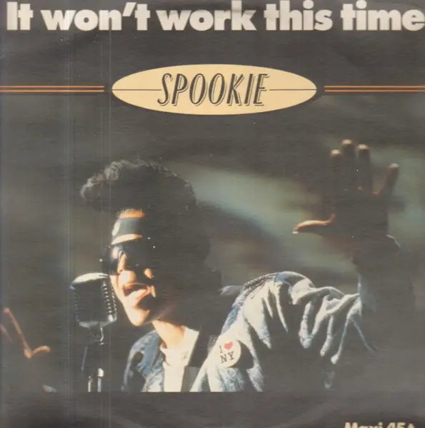 SPOOKIE - It Won't Work This Time - Disque Maxi x 1