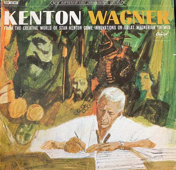 STAN KENTON , RICHARD WAGNER - Kenton / Wagner - Disque 33T