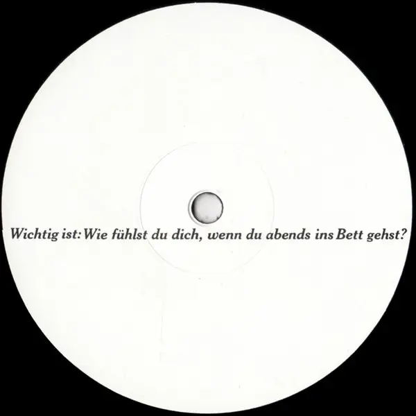 STEFFI GRAFS INNERE RUHE - Untitled (LIMITED EDITION) - Disque Maxi x 1