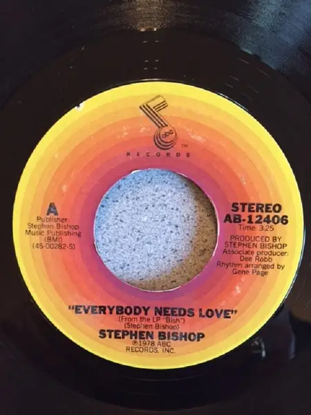 Stephen Bishop Everybody Needs Love