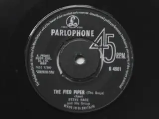 STEVE RACE AND HIS GROUP - The Pied Piper (The Beejee) - Disque 45T x 1
