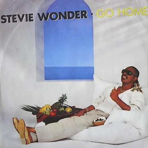 STEVIE WONDER - Go Home - 7inch x 1