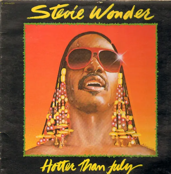 STEVIE WONDER - Hotter Than July - Disque 33T