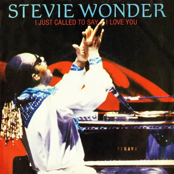 STEVIE WONDER - I Just Called To Say I Love You - Disque 45T x 1