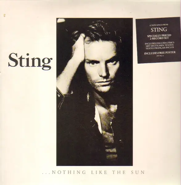 Sting ...Nothing Like The Sun (INCL. FOLD-OUT INSERT)