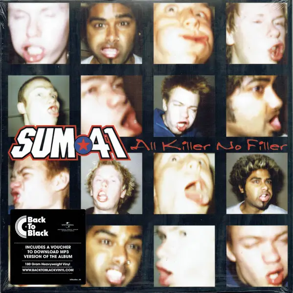 SUM 41 - All Killer No Filler - Disque 33T