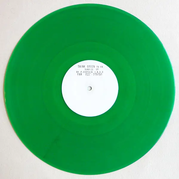 sunrize sunrize ep (clear green vinyl)