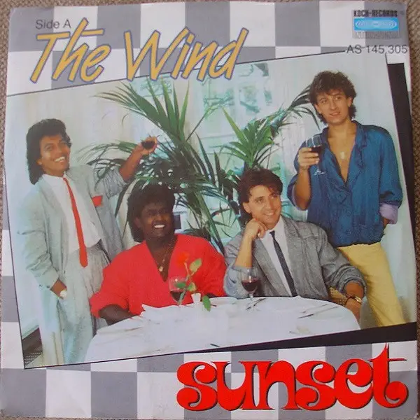 SUNSET - The Wind - Disque 45T x 1