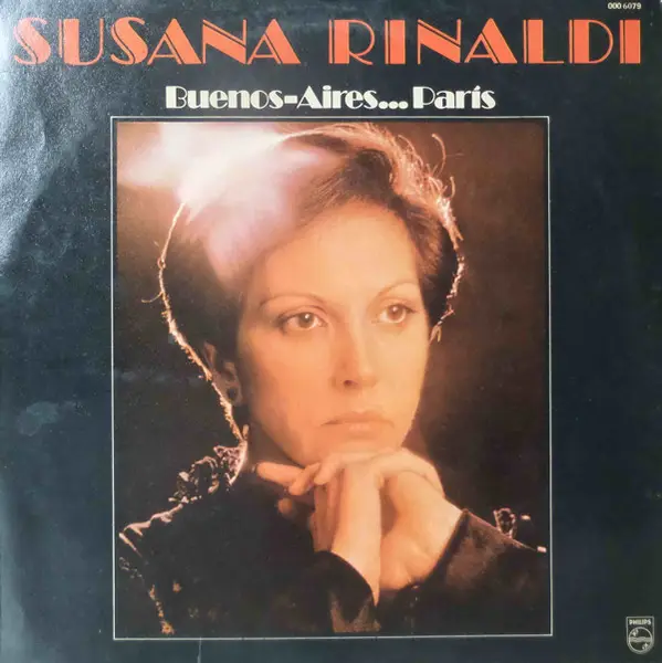 SUSANA RINALDI - Buenos-Aires... París - Disque 33T