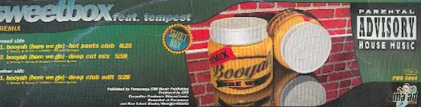 SWEETBOX - Booyah (Here We Go) - Remix - Disque Maxi x 1