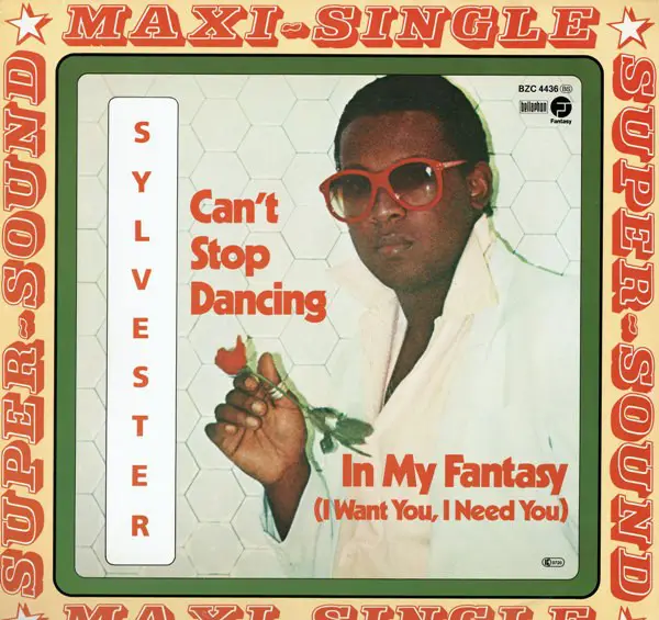 SYLVESTER - Can't Stop Dancing / In My Fantasy (I Want You, I Need You) (PINK) - 12 inch x 1