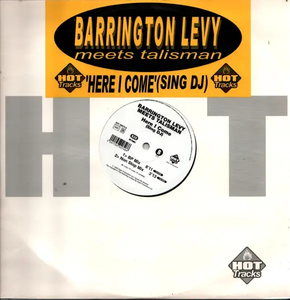 TALISMAN P. MEETS BARRINGTON LEVY - Here I Come [Sing DJ] - Disque Maxi x 1