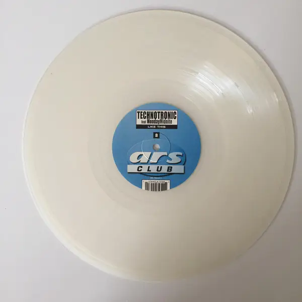 TECHNOTRONIC FEAT. MONDAY MIDNITE MONDAY MIDNITE - Like This (WHITE TRANSPARENT) - 12 inch x 1