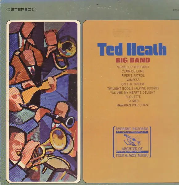 TED HEATH - Big Band - Disque 33T
