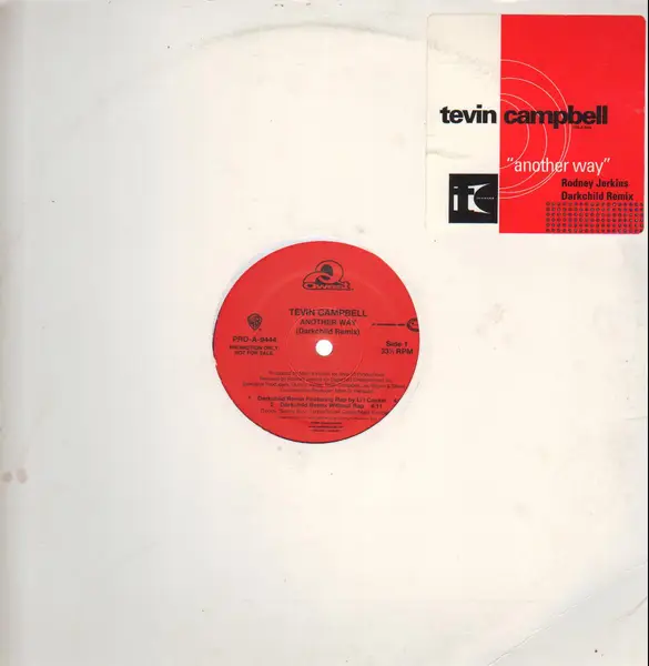 TEVIN CAMPBELL - Another Way (Darkchild Remix) (PROMO) - 12 inch x 1