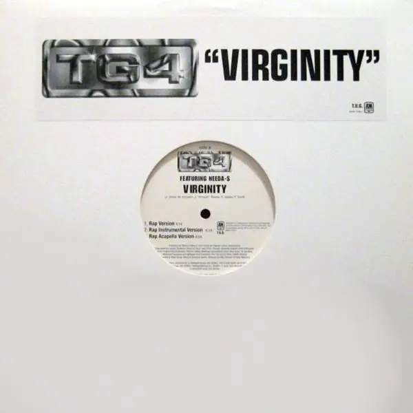 TG4 FEATURING NEEDA-S - Virginity (PROMO WHITE VINYL) - Disque Maxi x 1