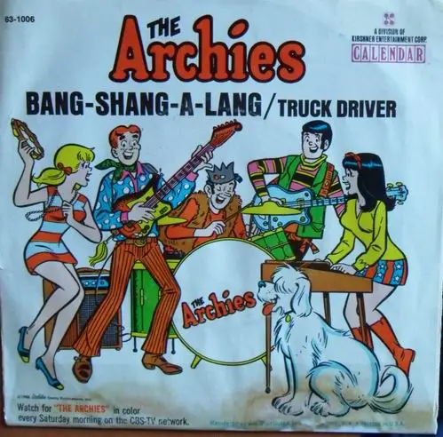 THE ARCHIES - Bang-Shang-A-Lang / Truck Driver - Disque 45T x 1