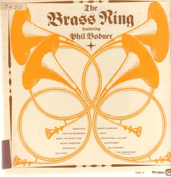 THE BRASS RING FEATURING PHIL BODNER - The Brass Ring Featuring Phil Bodner - LP