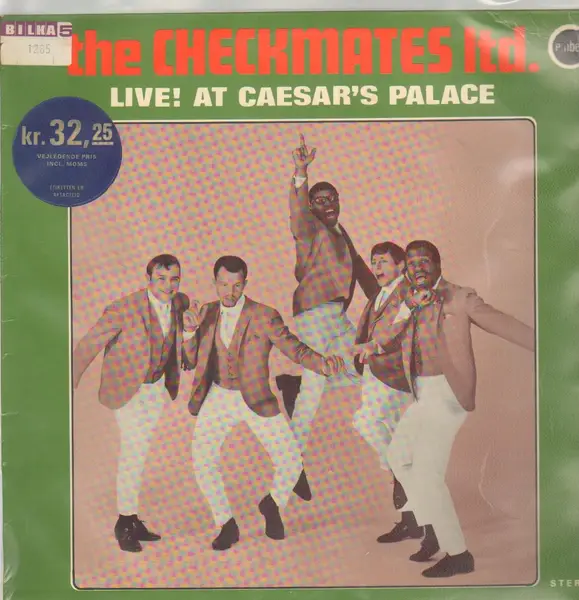 THE CHECKMATES LTD. - Live! At Caesar's Palace - Disque 33T