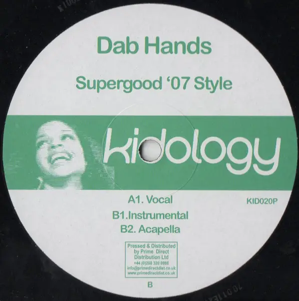 THE DAB HANDS - Supergood '07 Style - 12 inch x 1