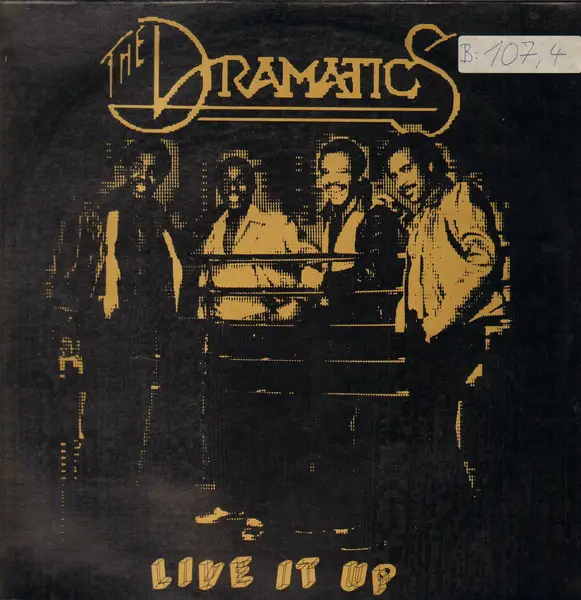 THE DRAMATICS - Live It Up - Disque Maxi x 1