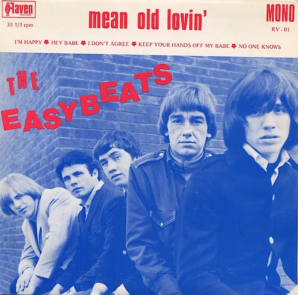 THE EASYBEATS - Mean Old Lovin' - Disque 45T x 1