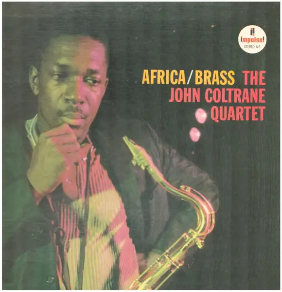 THE JOHN COLTRANE QUARTET - Africa / Brass (INSERT) - Disque 33T