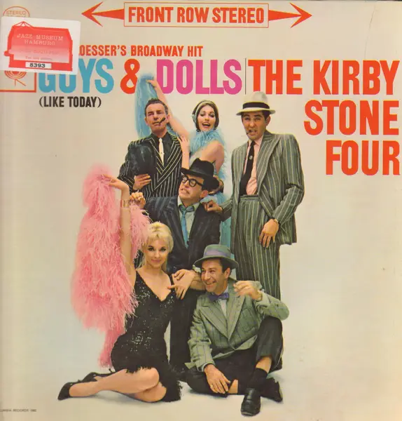 THE KIRBY STONE FOUR - Frank Loesser's Broadway Hit Guys & Dolls (Like Today) (GATEFOLD) - LP
